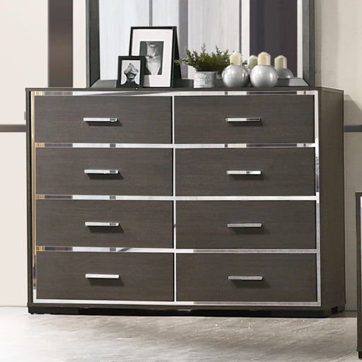 Escher - Dresser - Gray Oak - R&R Furniture Gallery (Fountain Valley, CA)