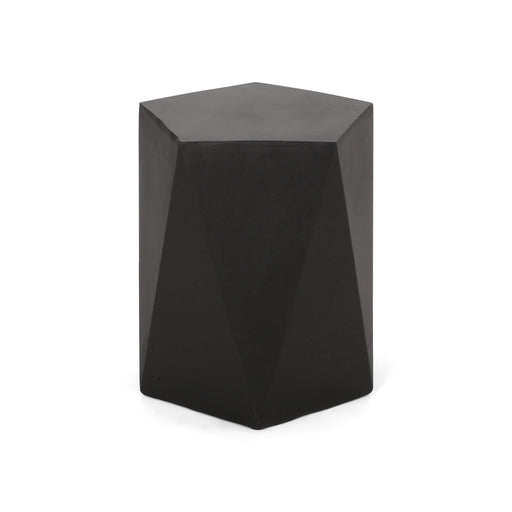 Side Table With Geometric Design - R&R Furniture Gallery (Fountain Valley, CA)