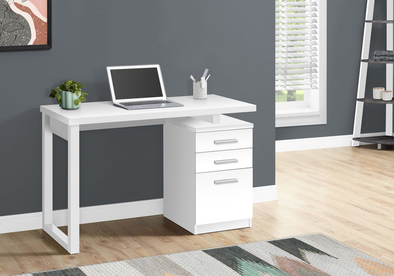 Computer Desk For Home Office Laptop, Left, Right Set - Up, Storage Drawers - R&R Furniture Gallery (Fountain Valley, CA)