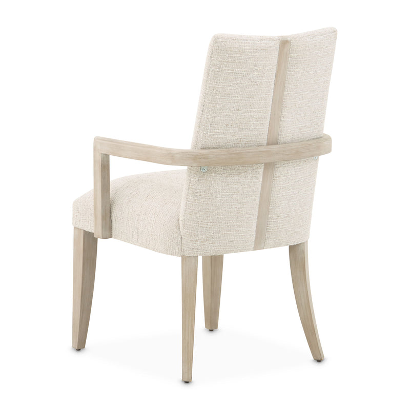 Lotus Bay - Dining Arm Chair - Sand - R&R Furniture Gallery (Fountain Valley, CA)