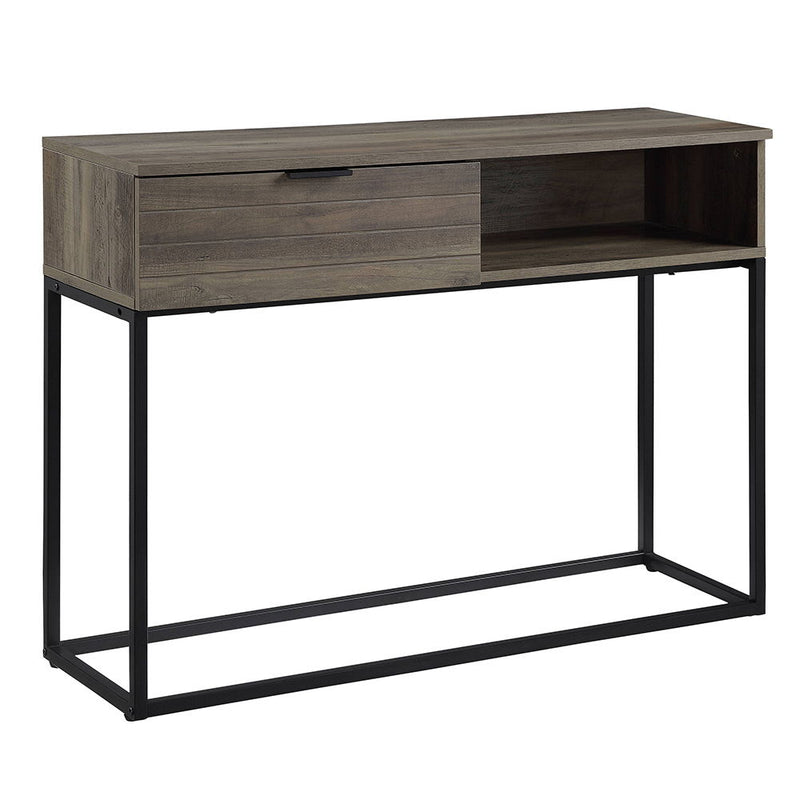 Galeno - Writing Desk - Rustic Oak & Black - R&R Furniture Gallery (Fountain Valley, CA)