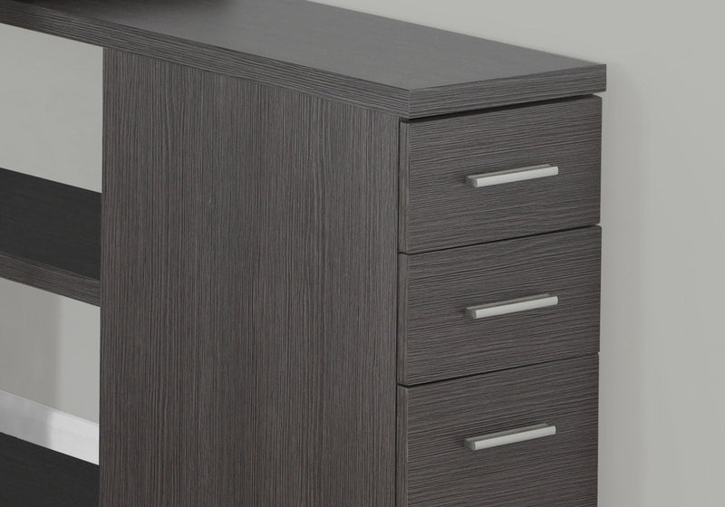 Computer Desk, Home Office, Corner, Left, Right Set - Up, Storage Drawers, L Shape, Laptop, And Contemporary & Modern - R&R Furniture Gallery (Fountain Valley, CA)