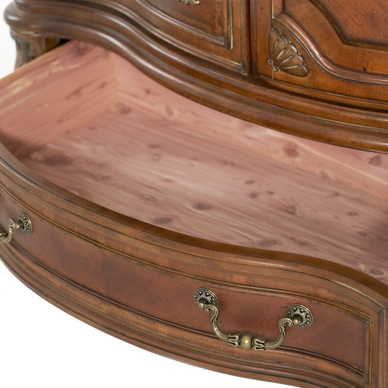Villa Valencia - Gentleman's Chest - Classic Chestnut - R&R Furniture Gallery (Fountain Valley, CA)