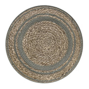 Serena - Handcrafted Round Braided Pouf - R&R Furniture Gallery (Fountain Valley, CA)