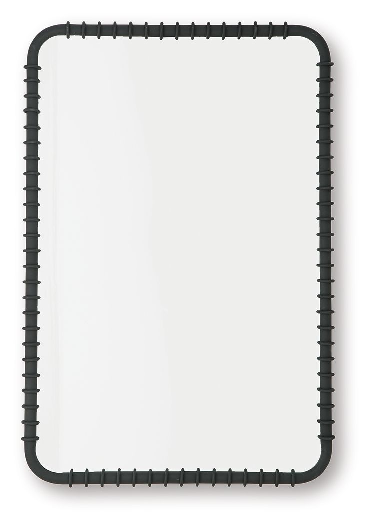 Judlow - Accent Mirror - Black - R&R Furniture Gallery (Fountain Valley, CA)