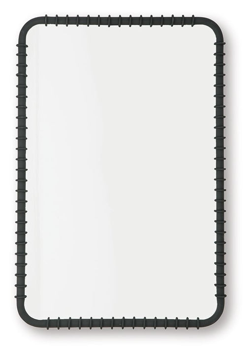 Judlow - Accent Mirror - Black - R&R Furniture Gallery (Fountain Valley, CA)