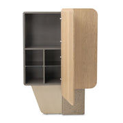 Bristol Point - Bar Cabinet - Saddle Brown - R&R Furniture Gallery (Fountain Valley, CA)