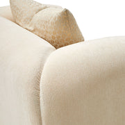 Sassani - Accent Chair - Crepe / Gold - R&R Furniture Gallery (Fountain Valley, CA)