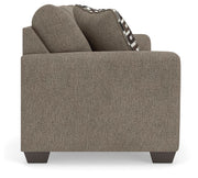 Triston-Peaks - Sofa - Suede - R&R Furniture Gallery (Fountain Valley, CA)