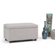 Cosmopolitan - Upholstered Storage Ottoman - R&R Furniture Gallery (Fountain Valley, CA)