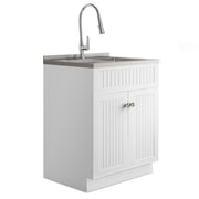Beckham - Laundry Cabinet & Faucet And Stainless Steel Sink - R&R Furniture Gallery (Fountain Valley, CA)