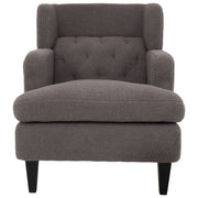 Upholstered Accent Chair Tufted Armchair For Living Room And Bedroom - R&R Furniture Gallery (Fountain Valley, CA)
