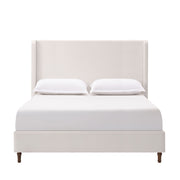 Harper - Tall Headboard Upholstered Bed / High Headboard / Elegant Simplicity / No Box Spring Needed - R&R Furniture Gallery (Fountain Valley, CA)
