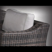 Outdoor Swivel Patio Chair With Cushions (Set of 2) - Brown - R&R Furniture Gallery (Fountain Valley, CA)