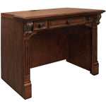 Huntington - Library Desk - Antique Vintage Pecan