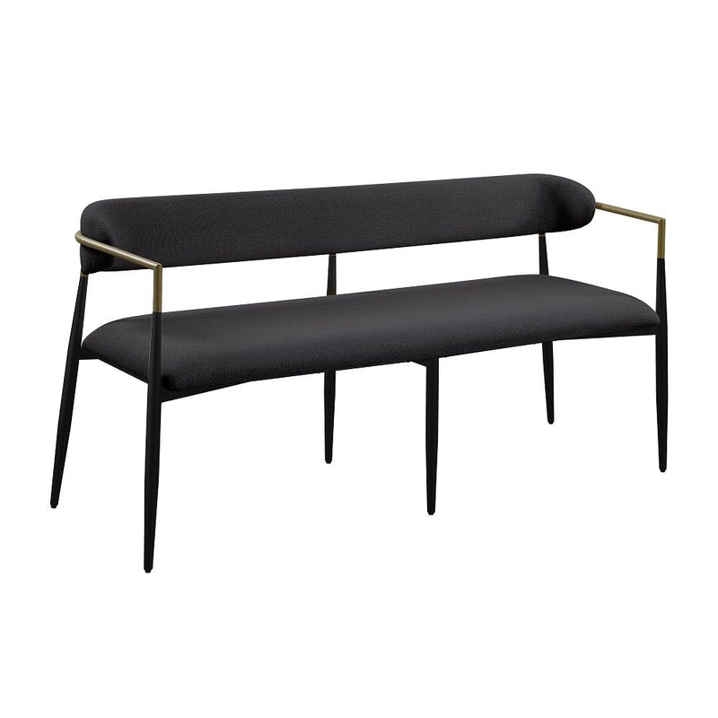 Jaramillo - Chenille Bench - R&R Furniture Gallery (Fountain Valley, CA)