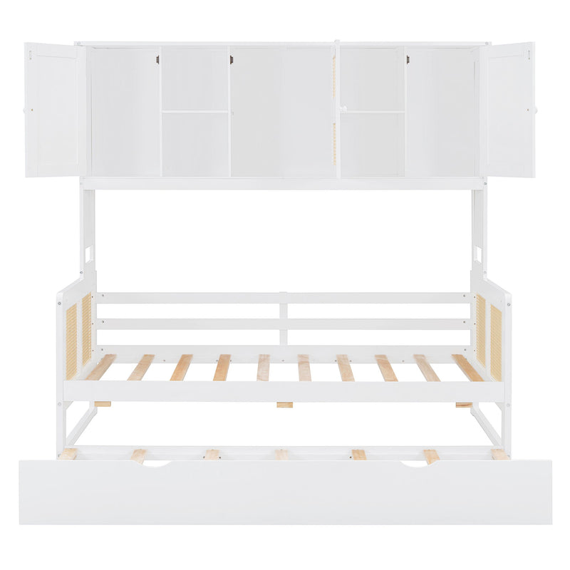 Daybed And All In One Cabinet And Shelf - R&R Furniture Gallery (Fountain Valley, CA)
