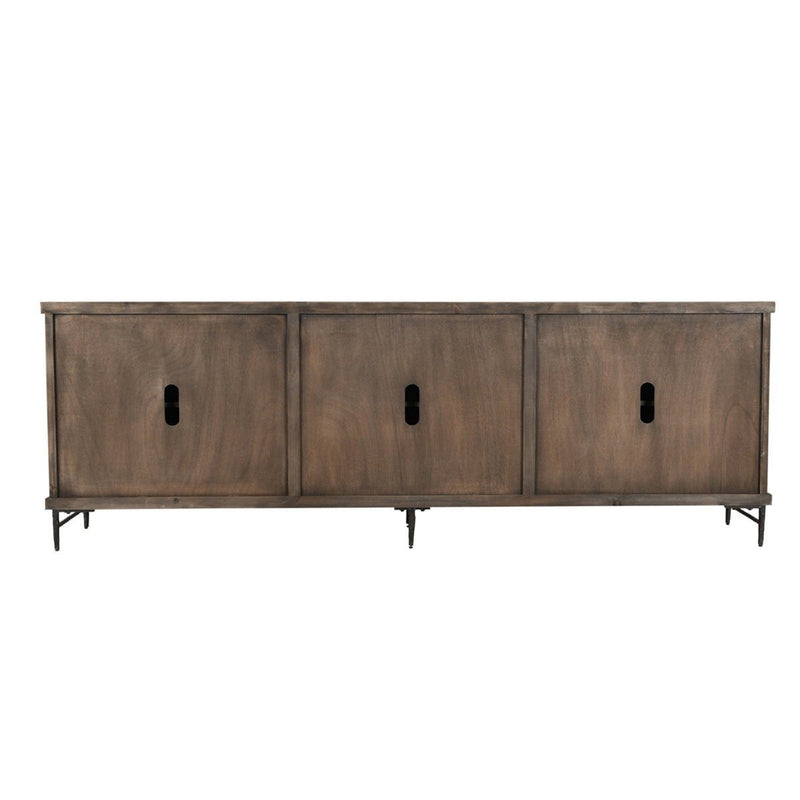 Willmark - 6 Door Iron Leg Sideboard - R&R Furniture Gallery (Fountain Valley, CA)