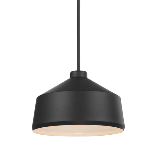Uttermost Holgate 1-light black pendant light fixture hanging from ceiling, modern pendant lighting for interior decor