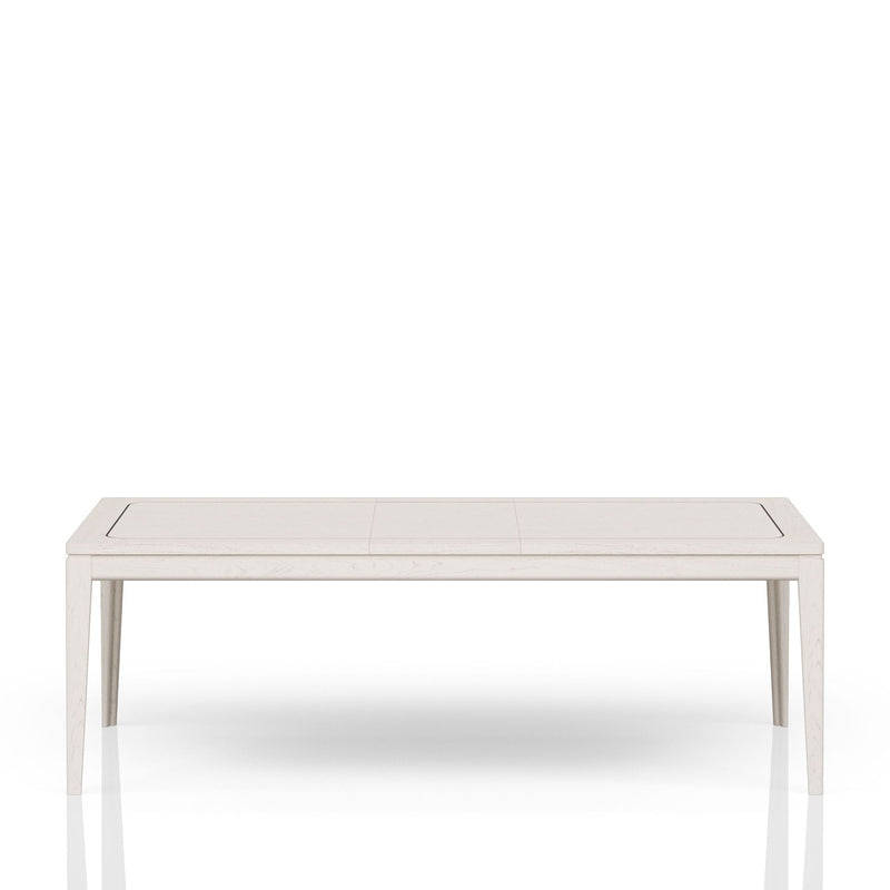 Expandable Dining Table - Vanilla White - R&R Furniture Gallery (Fountain Valley, CA)