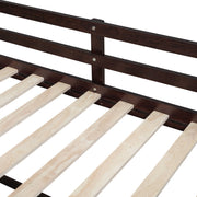 Low Loft Bed With Rolling Desk, Shelf And Drawers - R&R Furniture Gallery (Fountain Valley, CA)