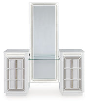 Chalanna - Vanity With Mirror - White - R&R Furniture Gallery (Fountain Valley, CA)