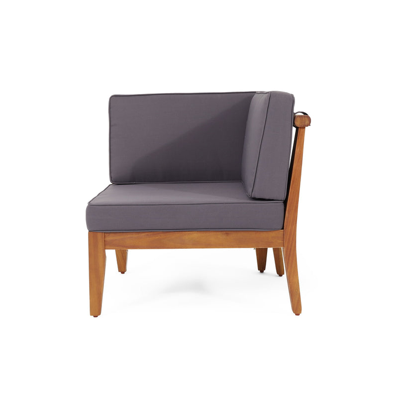 Aston - 4 Piece Sofa Set - Dark Gray - R&R Furniture Gallery (Fountain Valley, CA)