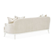 La Marisia - Chenille Sofa - Tranquil / Creamy Pearl - R&R Furniture Gallery (Fountain Valley, CA)
