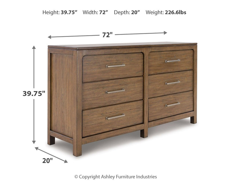 Cabalynn - Dresser - Light Brown - R&R Furniture Gallery (Fountain Valley, CA)