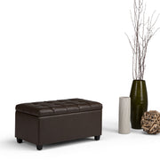 Sienna - Transitional Storage Ottoman Bench - R&R Furniture Gallery (Fountain Valley, CA)