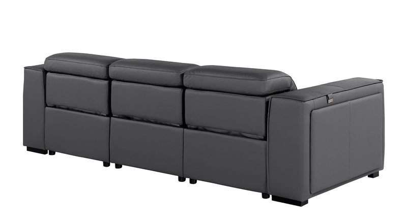 1224 - 3-Piece Modular Power Reclining Sofa In With 3 Power Recliners & Power Headrests