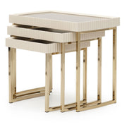Lisbon - Nesting Tables (Set of 3) - R&R Furniture Gallery (Fountain Valley, CA)