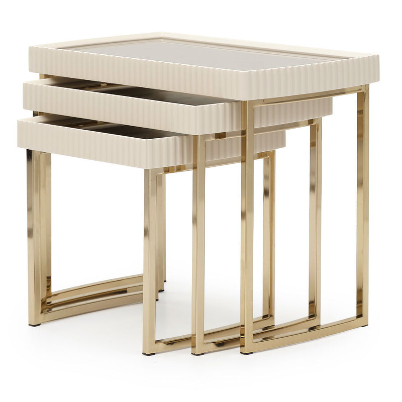 Lisbon - Nesting Tables (Set of 3) - R&R Furniture Gallery (Fountain Valley, CA)