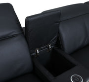 9762 - 6-Piece Modular Power Reclining Sofa And Console Loveseat Set With 5 Power Recliners In - R&R Furniture Gallery (Fountain Valley, CA)