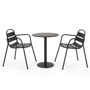 Terra Nova - Bistro Set - Matte Black - R&R Furniture Gallery (Fountain Valley, CA)