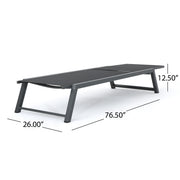 Myers - Modern Chaise Lounge Set With Adjustable Back - R&R Furniture Gallery (Fountain Valley, CA)
