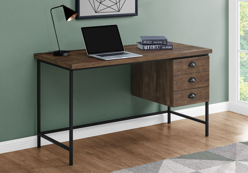 Computer Desk For Home Office, Laptop, 3 Storage Drawers, Contemporary & Moder - R&R Furniture Gallery (Fountain Valley, CA)