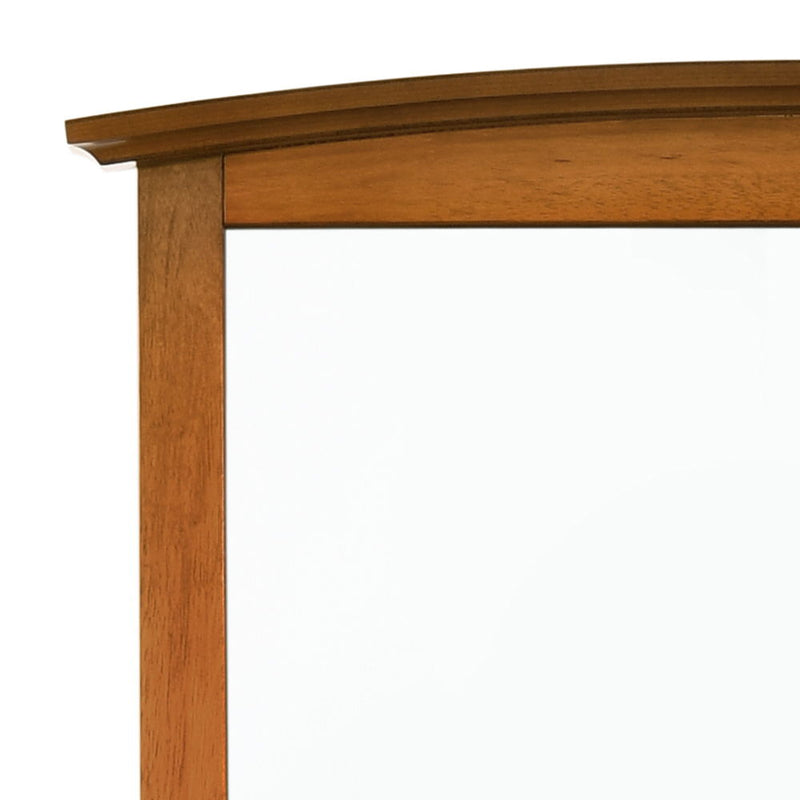 Elegant wall mirror by Glory Furniture with a sleek, modern frame, perfect for enhancing room decor and adding light.