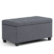 Sienna - Upholstered Storage Ottoman Bench - R&R Furniture Gallery (Fountain Valley, CA)