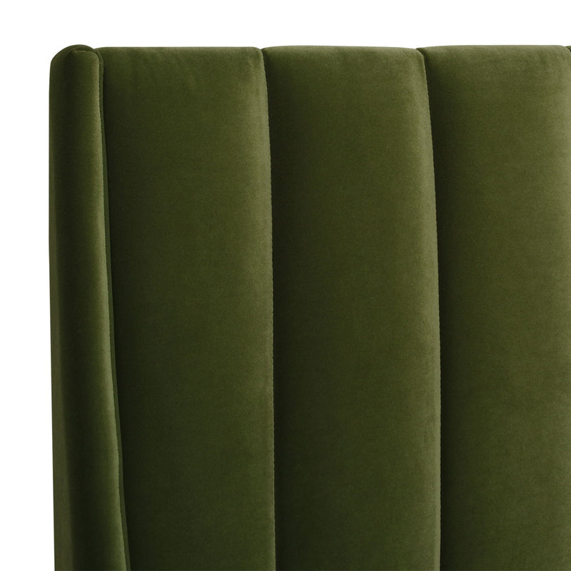 Aspen - Vertical Tufted Modern Headboard Platform Bed Set - R&R Furniture Gallery (Fountain Valley, CA)