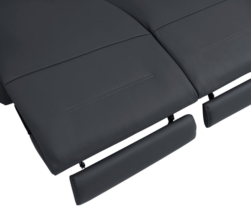 989 - Power Reclining Loveseat With Power Headrest - R&R Furniture Gallery (Fountain Valley, CA)