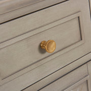 Dauphin - Handpainted Entryway Storage Cabinet - Gray Cashmere - R&R Furniture Gallery (Fountain Valley, CA)