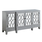 Magdi - Console Cabinet - Antique Gray - R&R Furniture Gallery (Fountain Valley, CA)