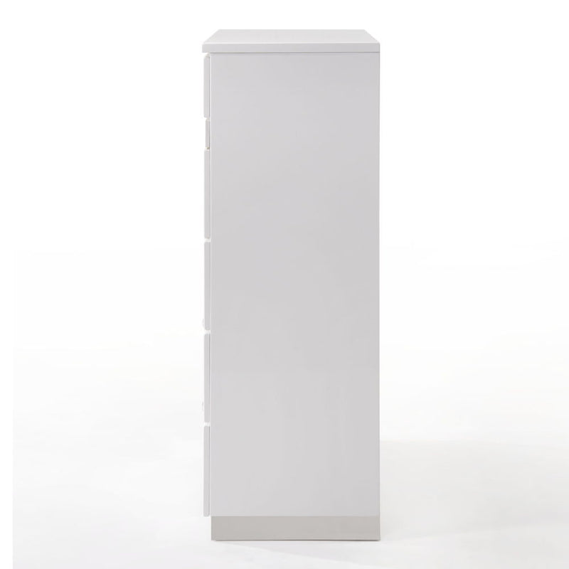Naima II - Chest - White High Gloss - R&R Furniture Gallery (Fountain Valley, CA)