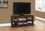 TV Stand, Console, Media Entertainment Center, Storage Shelves, Contemporary & Modern - Cherry - R&R Furniture Gallery (Fountain Valley, CA)