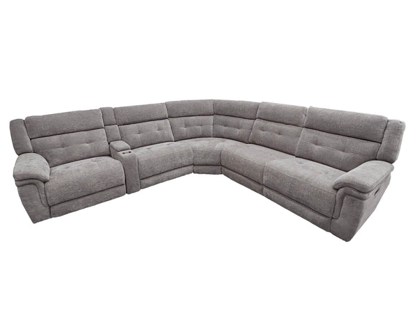 Richland - Modular Power Reclining Sectional With Power Adjustable Headrests