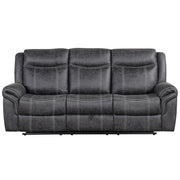 Zubaida - Sofa w/USB Dock & Console(Motion) - R&R Furniture Gallery (Fountain Valley, CA)