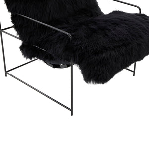 Kimi - Genuine Sheepskin Chair - R&R Furniture Gallery (Fountain Valley, CA)