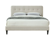 Upholstered Bed Compact With USB - R&R Furniture Gallery (Fountain Valley, CA)