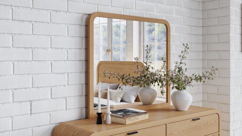 Drake Dresser Mirror - Timber